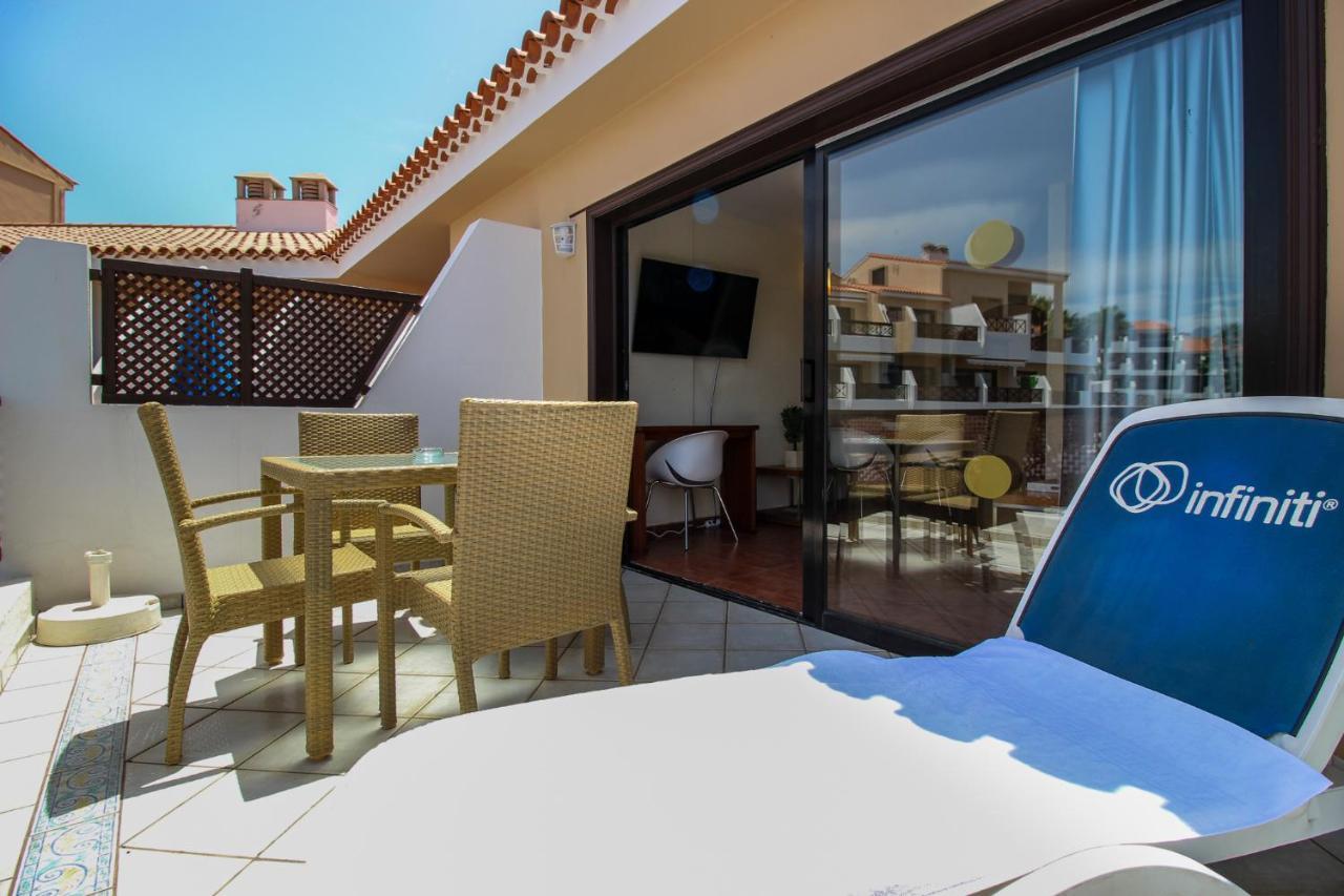 Precioso ático en Golf del Sur con terraza y piscina climatizada ! San Miguel de Abona Exterior foto